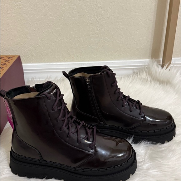 Skechers Jammers Cool Blocker Sneakers Burgundy Memory Foam Women’s 8.5/38.5 EUR - Picture 3 of 9